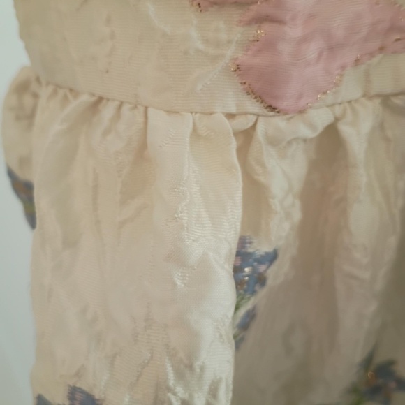 💋 Rare Editions Big Girls Floral Butterfly Brocade Dress NWOT - Picture 7 of 12